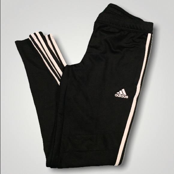 Womens Adidas Tiro 19 Training Pants in Black/White - Picture 3 of 8